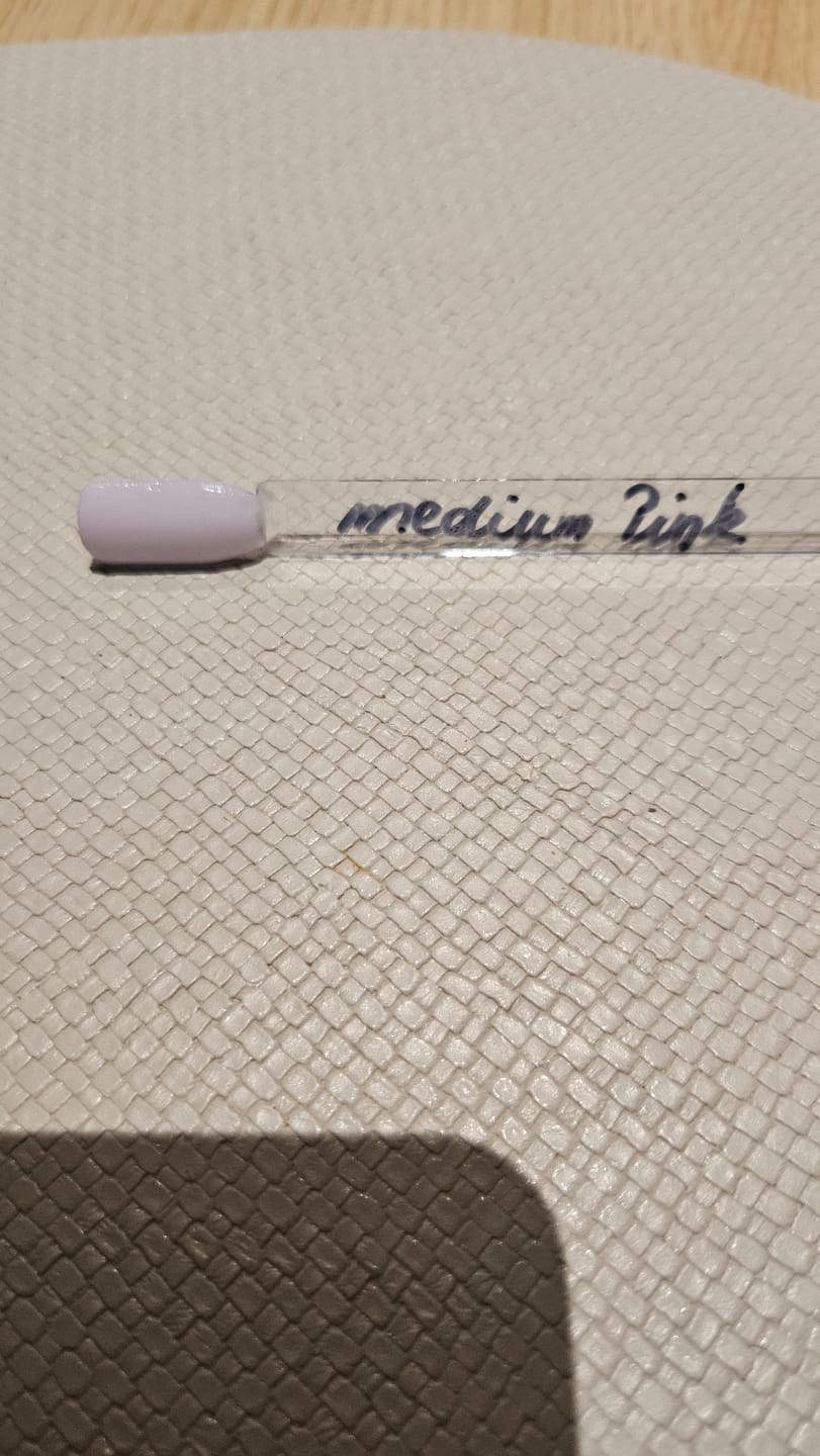 Customer photo review of Medium Pink Dipping Powder