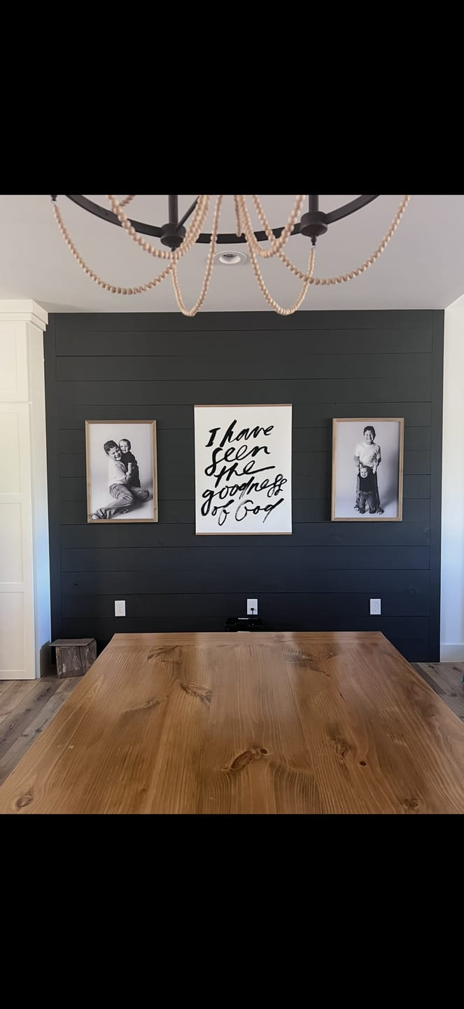 Customer photo review of Horizontal Poster: Though the Mountains Move
