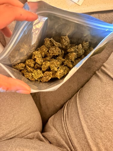 Customer photo review of Grand Daddy Purple THCA Smalls