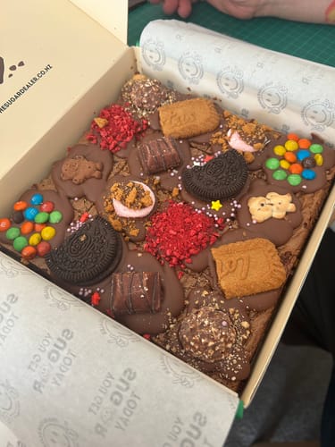 Customer photo review of Mixed assortment brownie