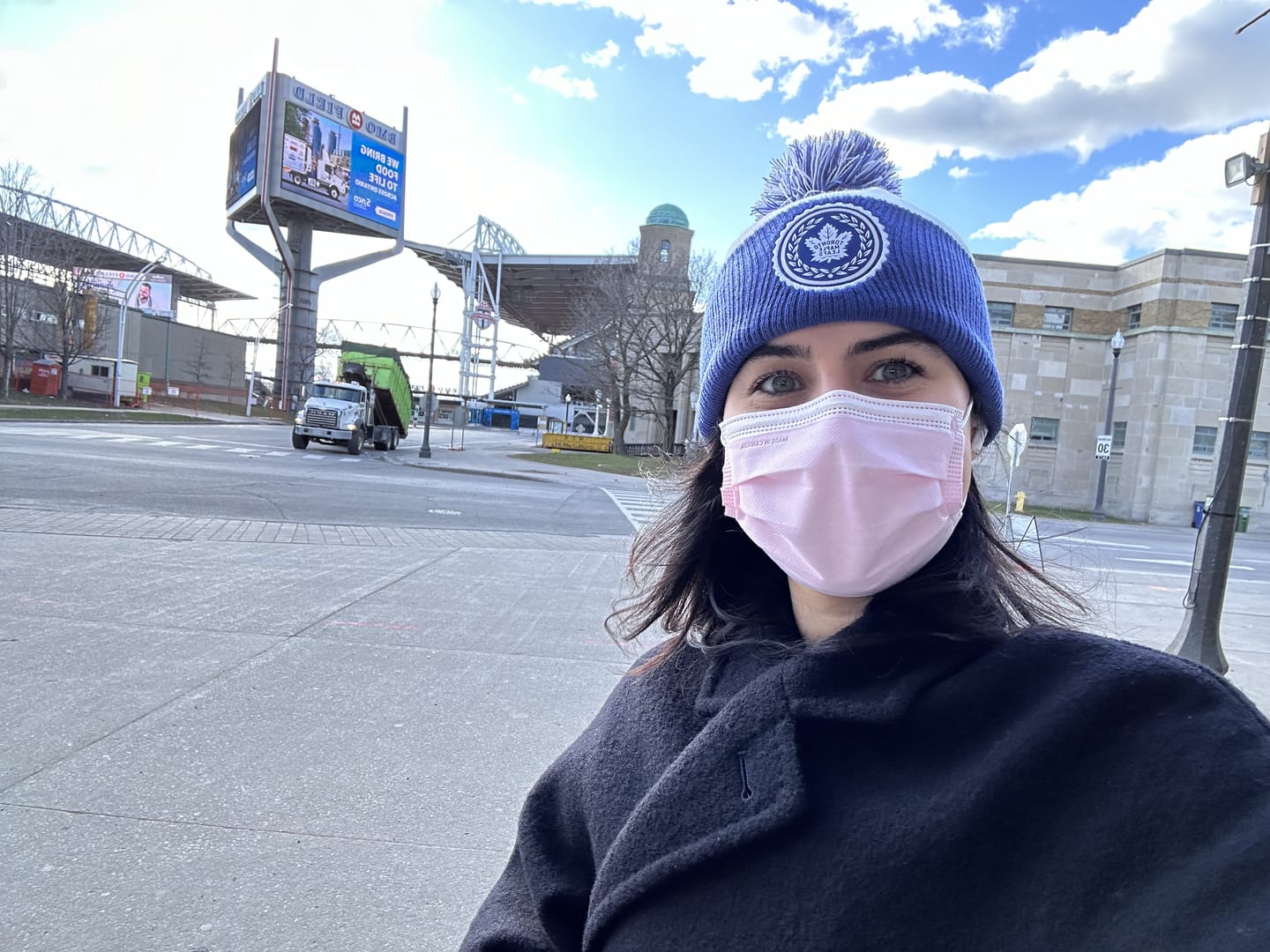 Customer photo review of ASTM Level 3 Medical Procedure Face Mask Made in Canada