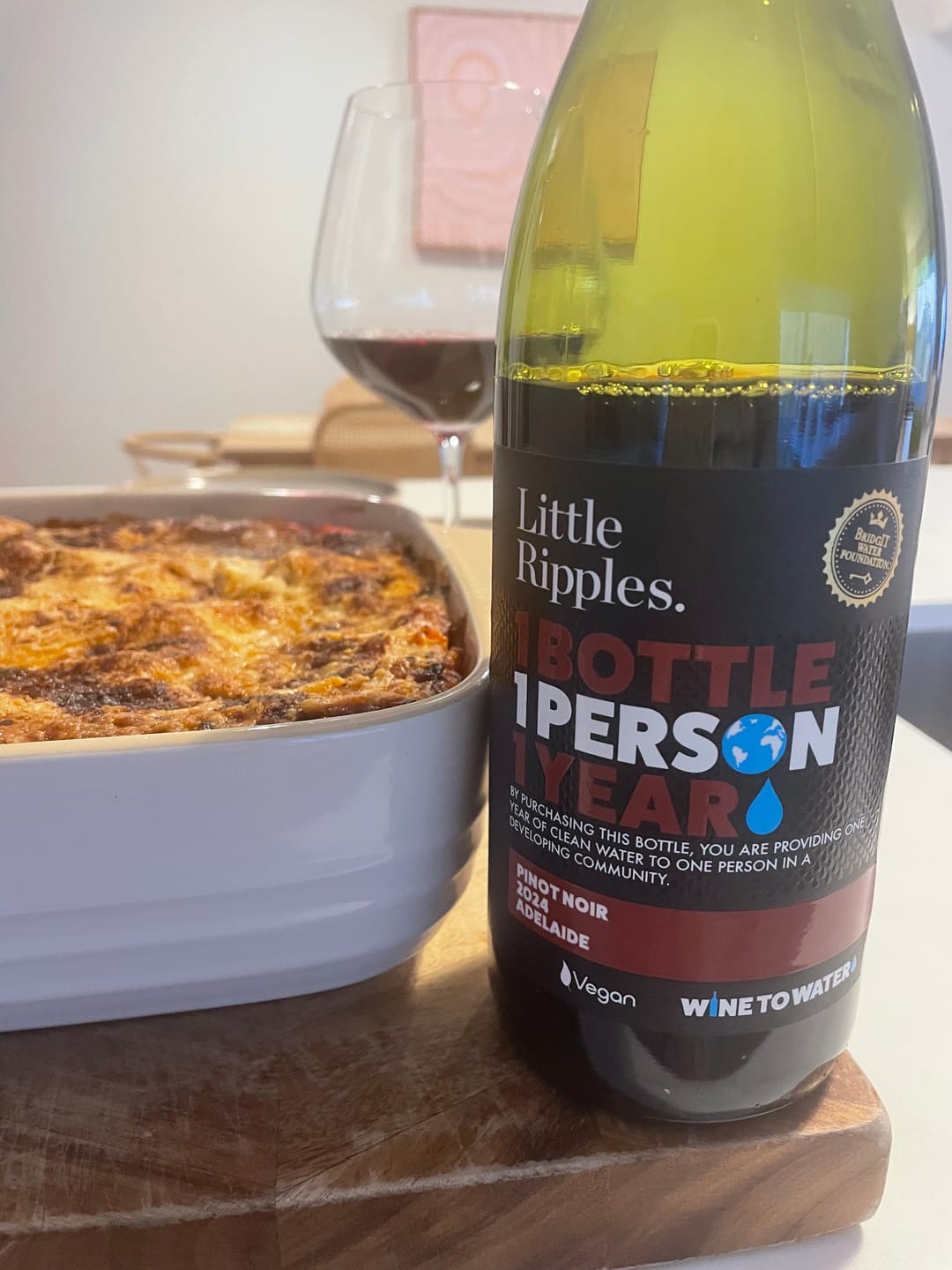 Customer photo review of Pinot Noir - Single Bottle