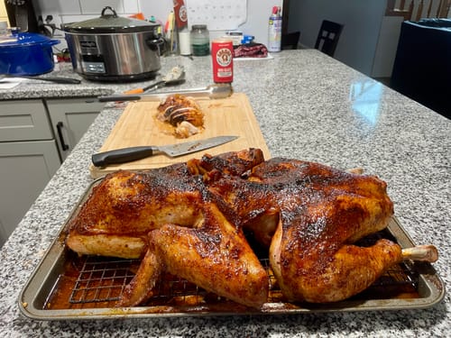 Customer photo review of Turkey Brine Kit