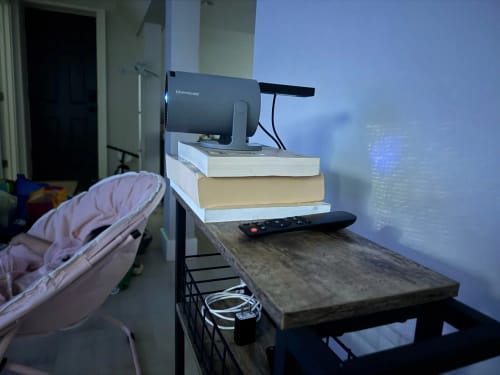 Customer photo review of StoryTorch™ - Dispositivo de Proyección 4K