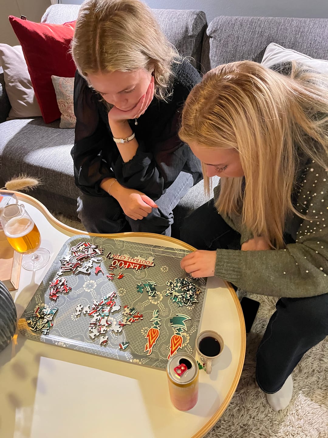 Customer photo review of Liverpool FC® Logo - Wooden Puzzle