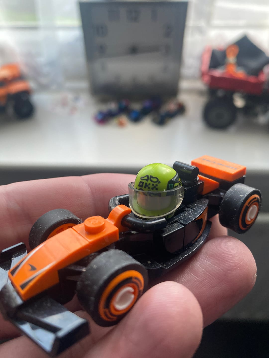 Customer photo review of Lando Norris 2025 Nano Helmet