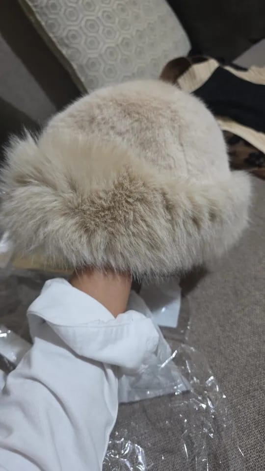 Customer photo review of Tracy Faux Fur Hat