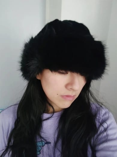 Customer photo review of Tracy Faux Fur Hat