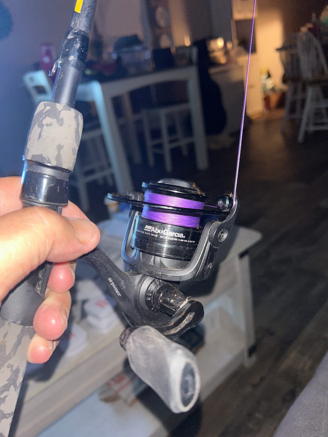 Customer photo review of Purple Prowler 8X - Ultra Performance 8 Strand