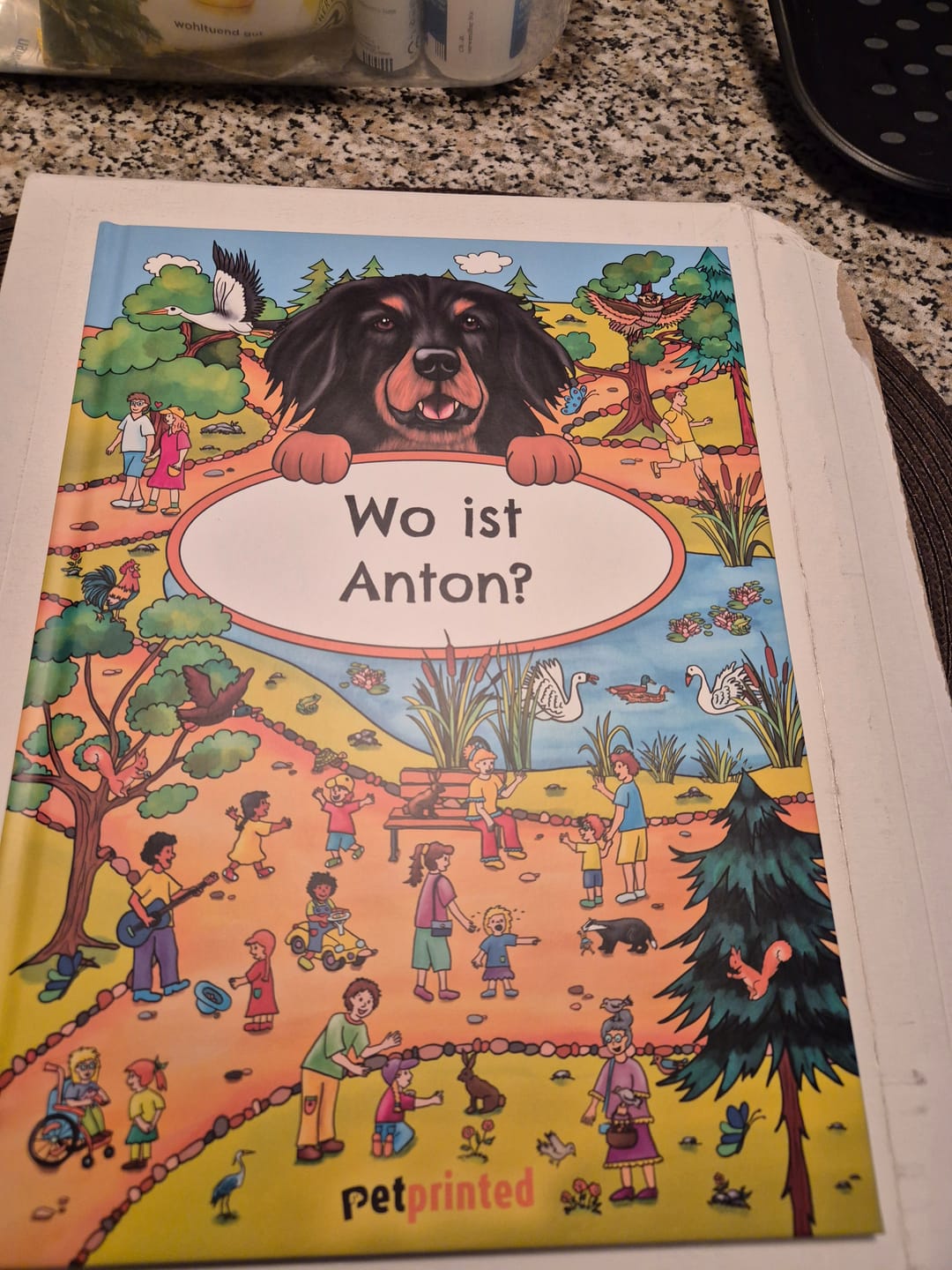 Customer photo review of Wo bist du? - Personalisiertes Hunde-Wimmelbuch