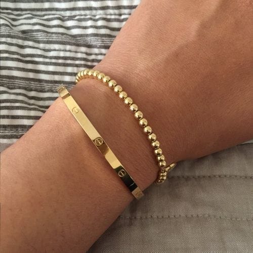 Customer photo review of LOVE BRACELET 3.65MM