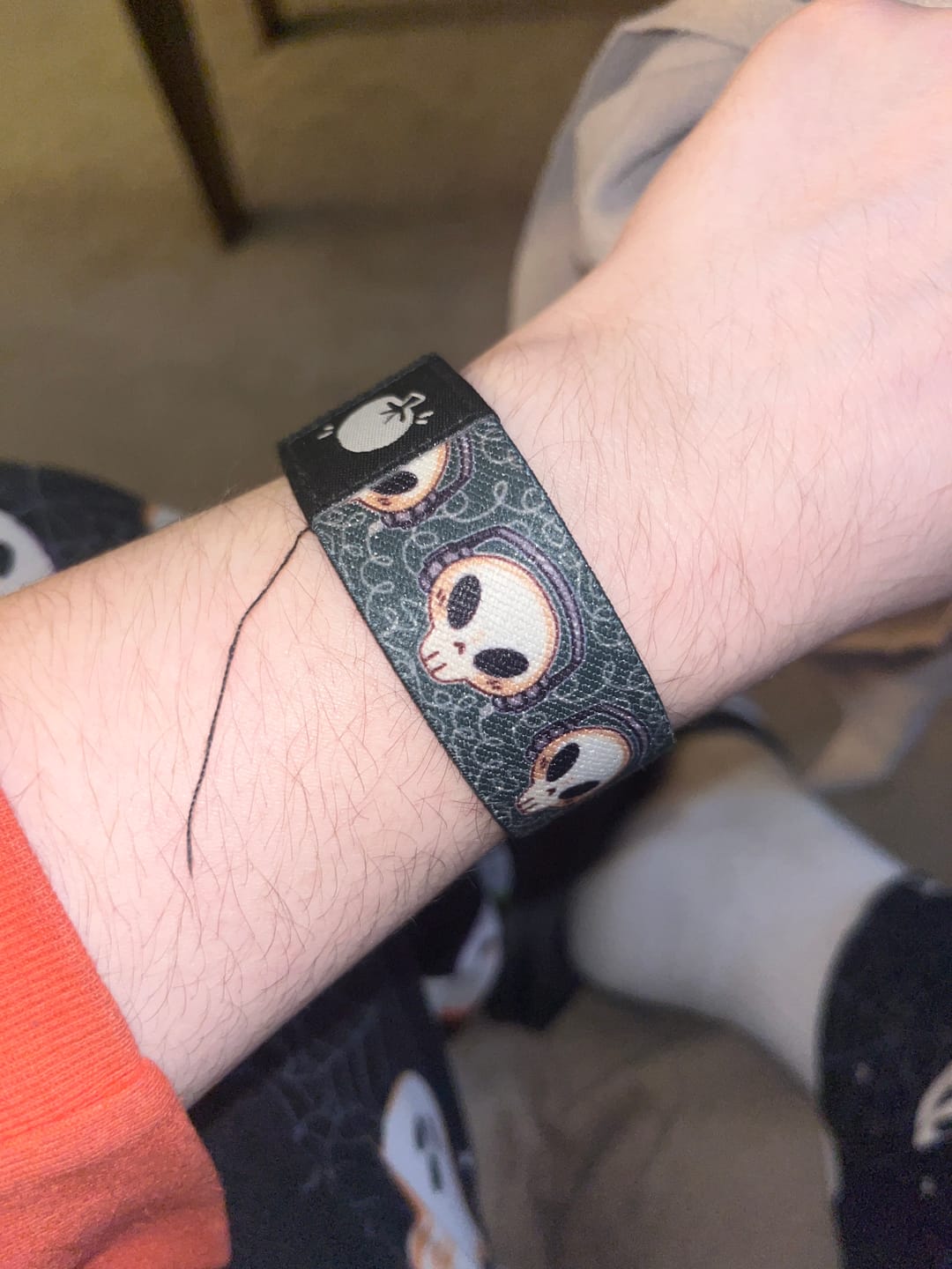 Customer photo review of Cade Skull Bracelet