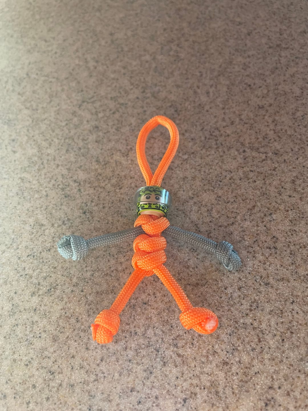Customer photo review of Limited Edition 2025 Lando Norris Racing Paracord Buddy Keychain