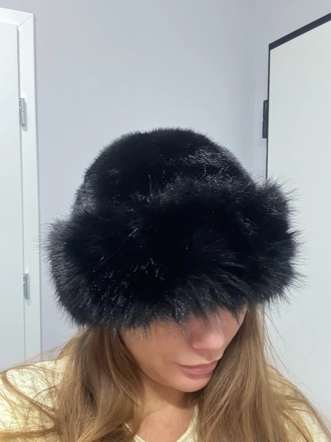 Customer photo review of Tracy Faux Fur Hat