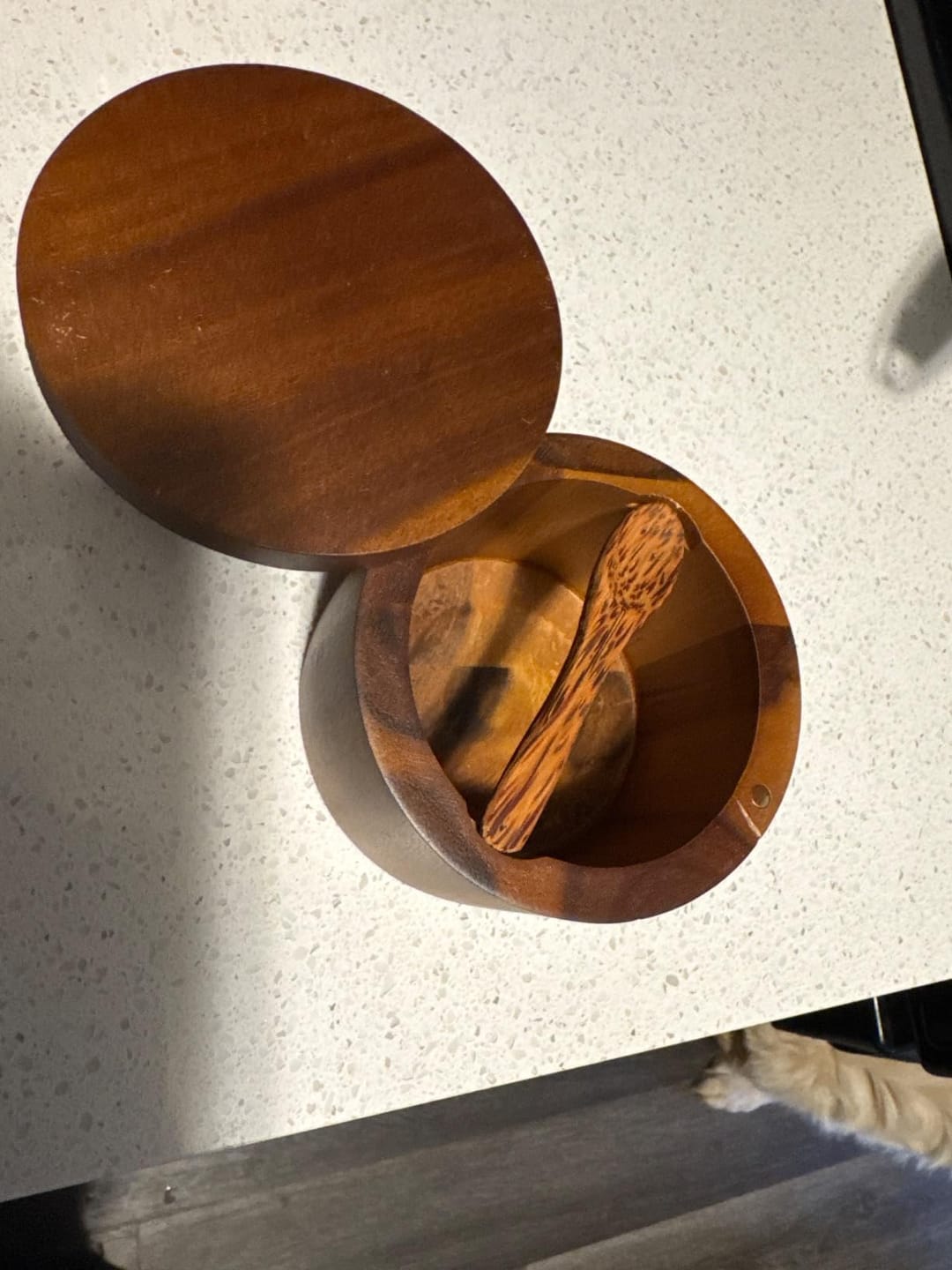 Customer photo review of Salt & Pepper Cellar + Spoon Included