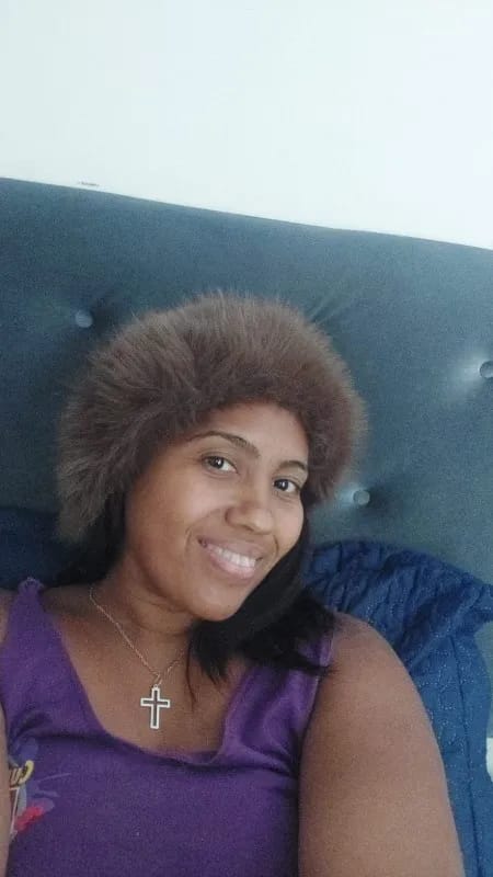 Customer photo review of Tracy Faux Fur Hat