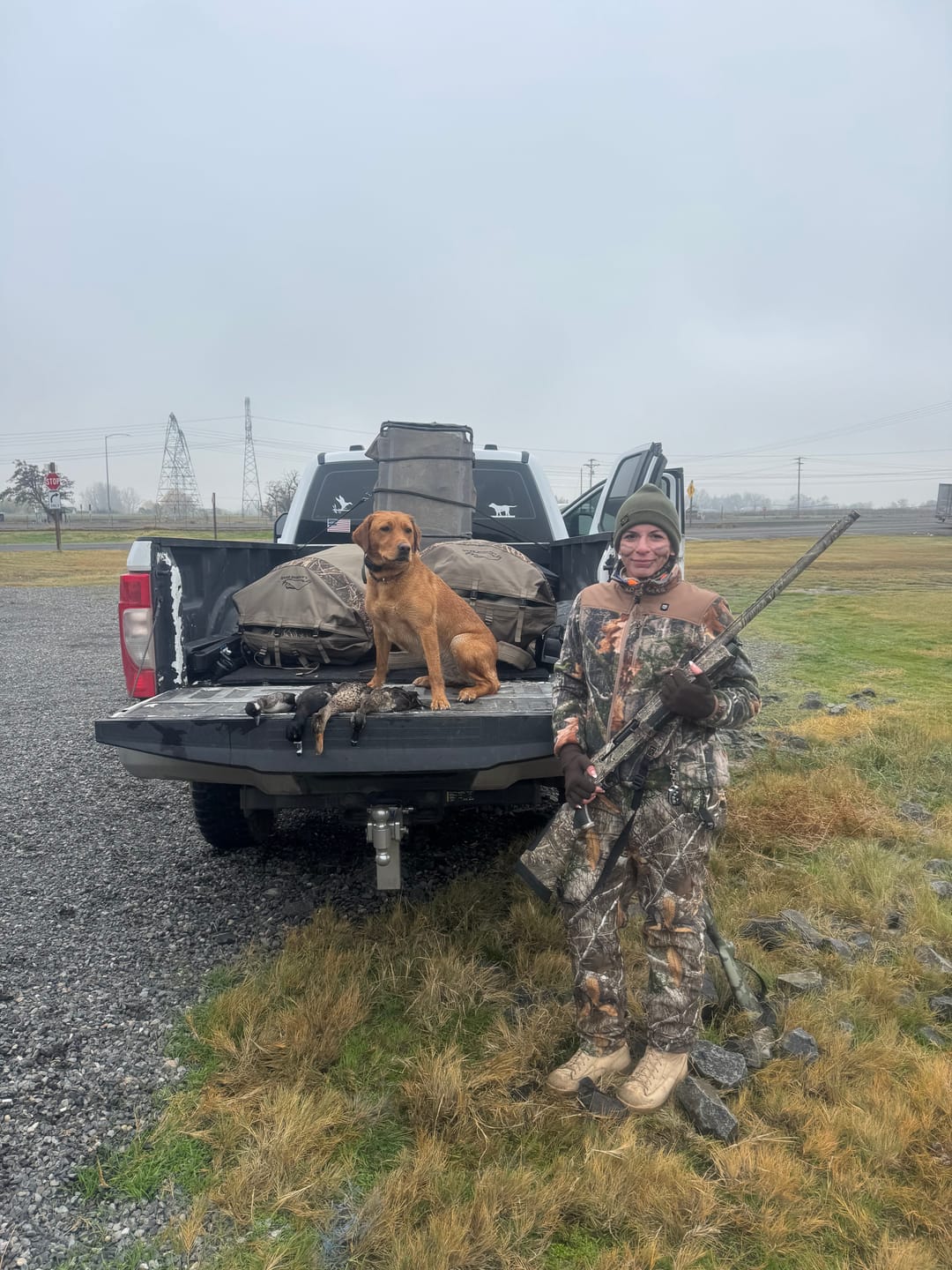Customer photo review of Women’s Heated Jacket Fleece with Battery Pack, Rechargeable Coat for Hunting (Black, Camo, Size S-XXL)