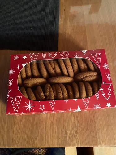 Customer photo review of Traditional Greek Moustokouloura – Grape Must Cookies (No Added Sugar) – 500g