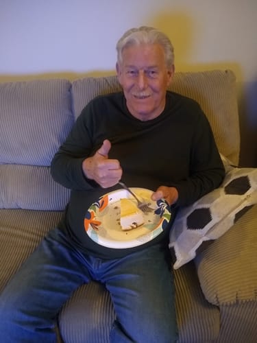 Customer photo review of New York Style Cheesecake