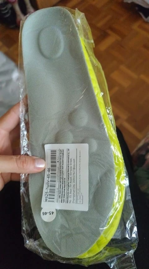 Customer photo review of CloudStep Comfort Insoles