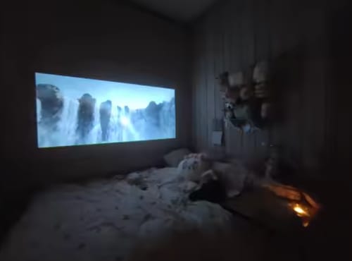 Customer photo review of StoryTorch™ - Dispositivo de Proyección 4K