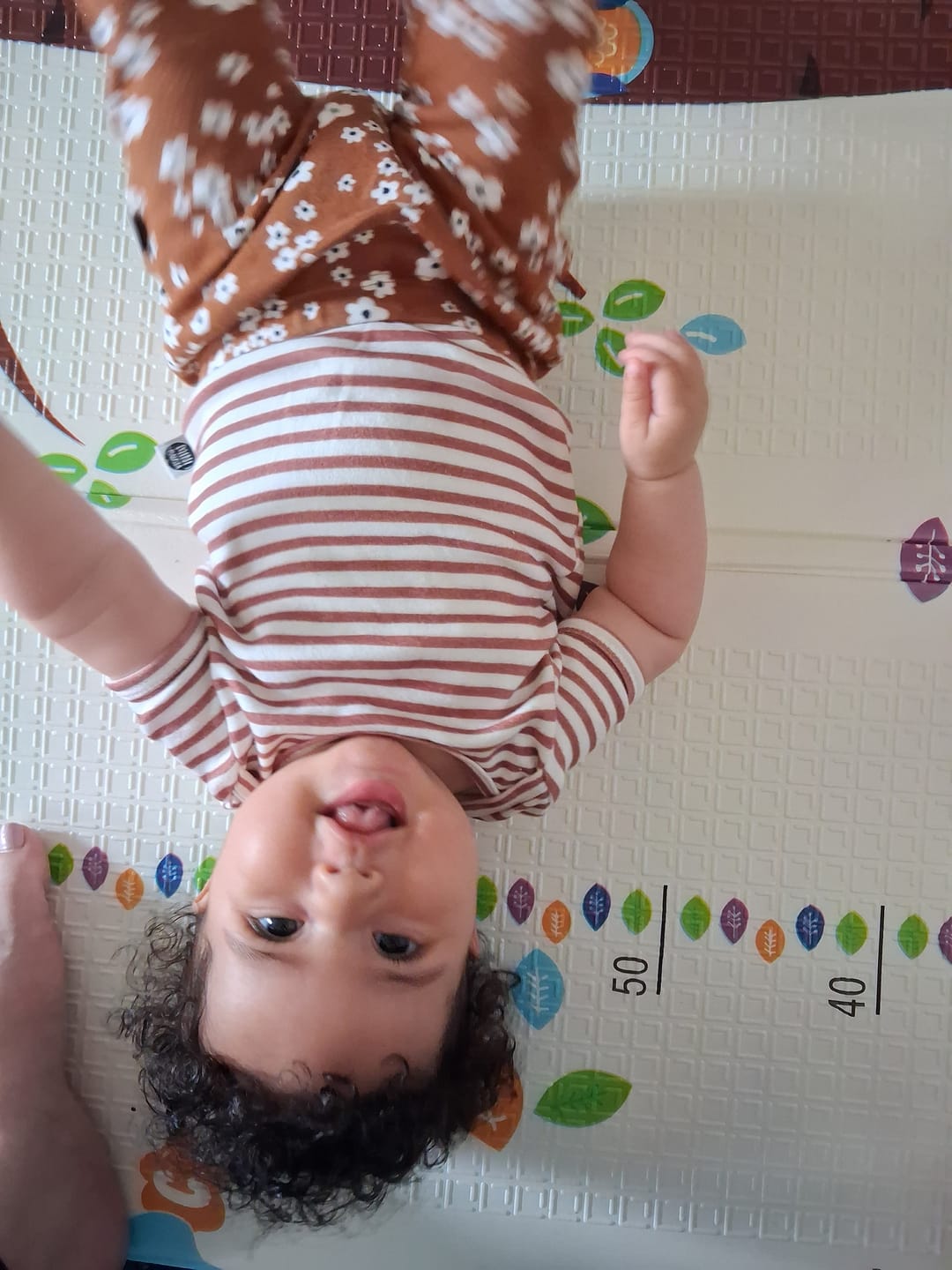 Customer photo review of Body de Bebê Manga Curta Unissex | Listrinhas Chutney