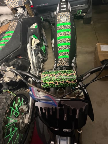 Customer photo review of Custom Bar Pad Cover