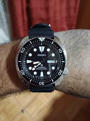 Customer photo review of Reloj Seiko Prospex SRPE93 Turtle 45mm Made in Japan