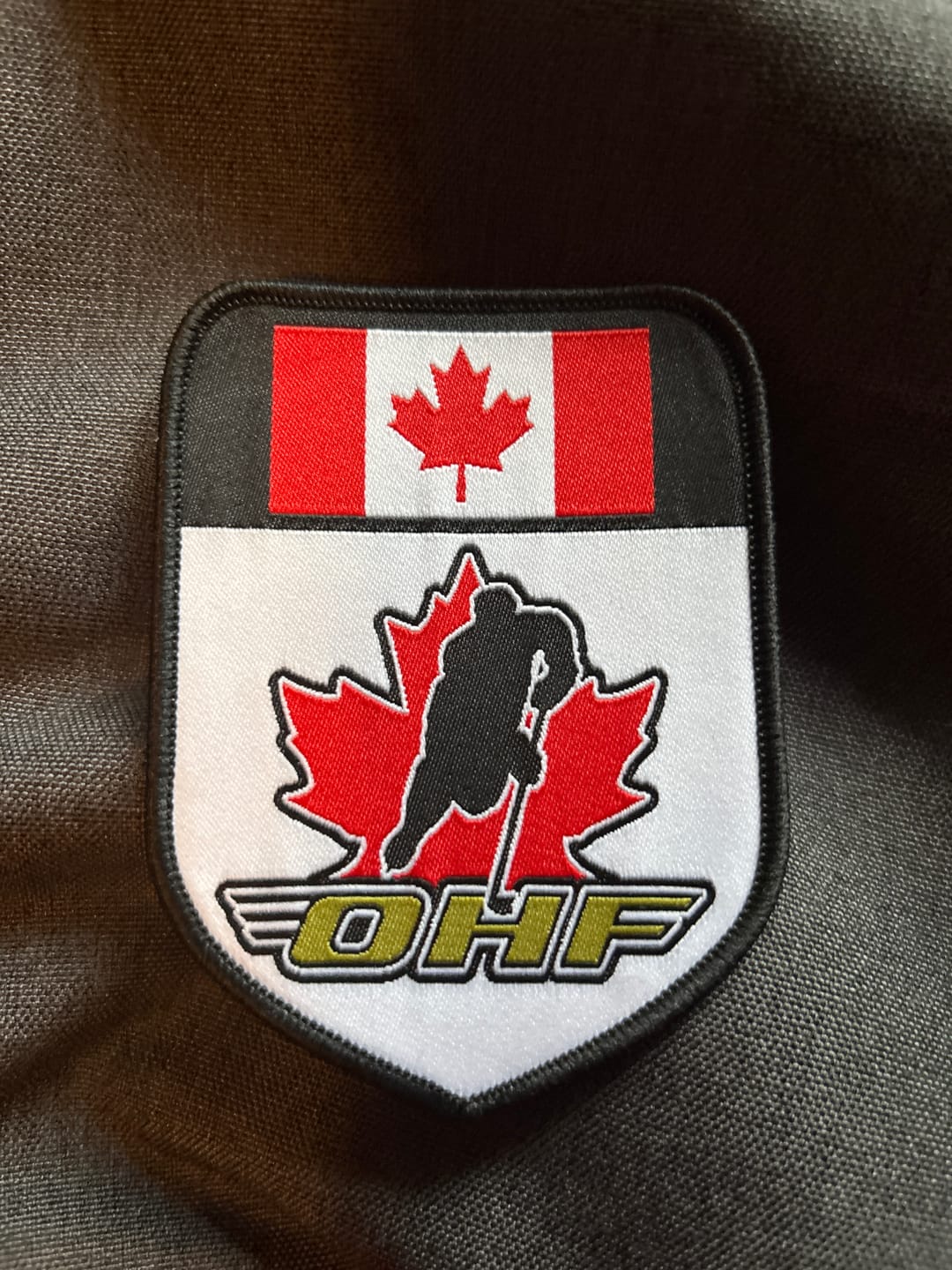 Customer photo review of ONTARIO HOCKEY FEDERATION CREST