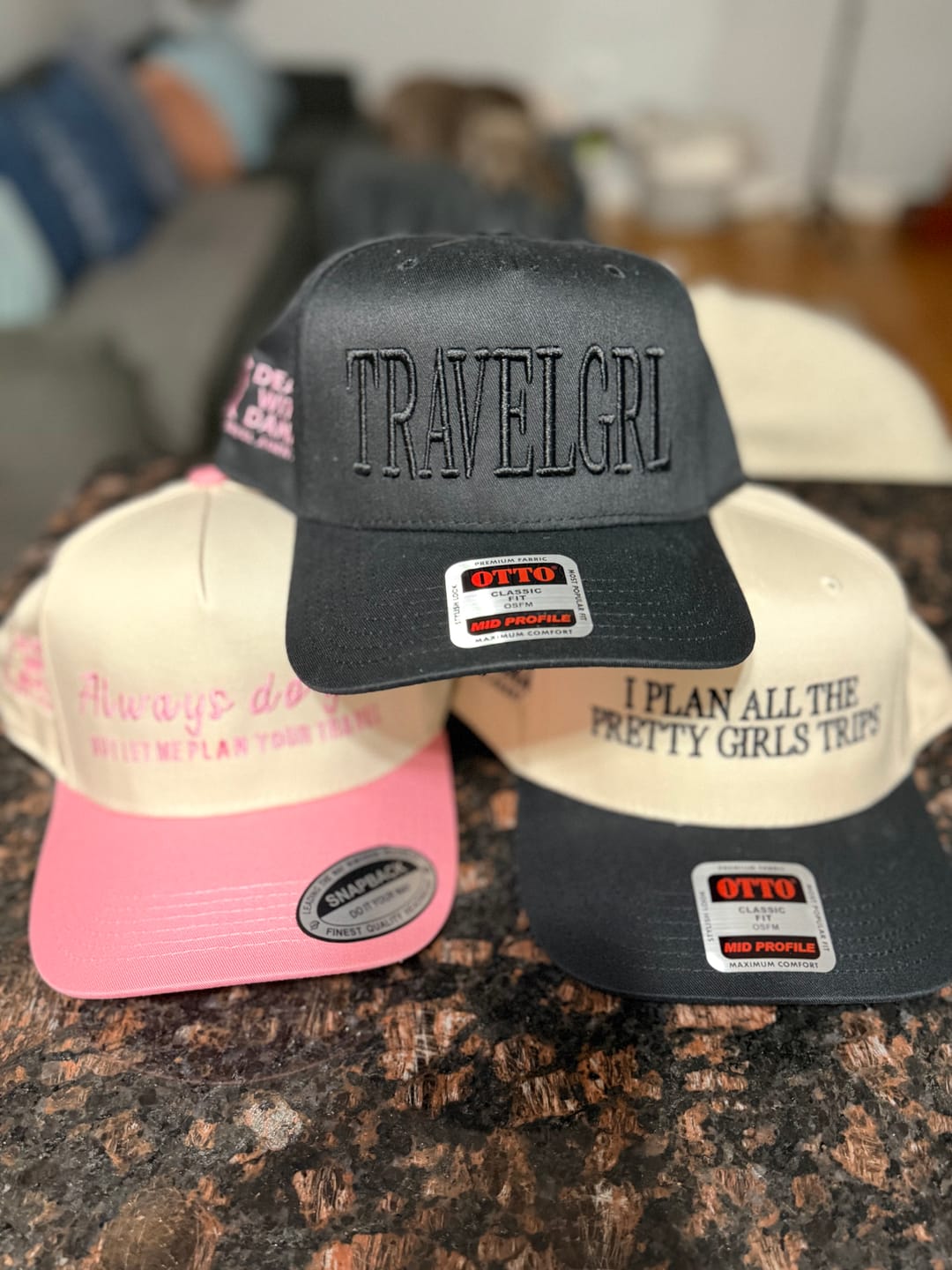 Customer photo review of Custom Embroidered - Trucker Hat