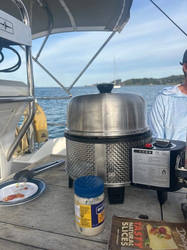 Customer photo review of COBB Grill Gas Bundle