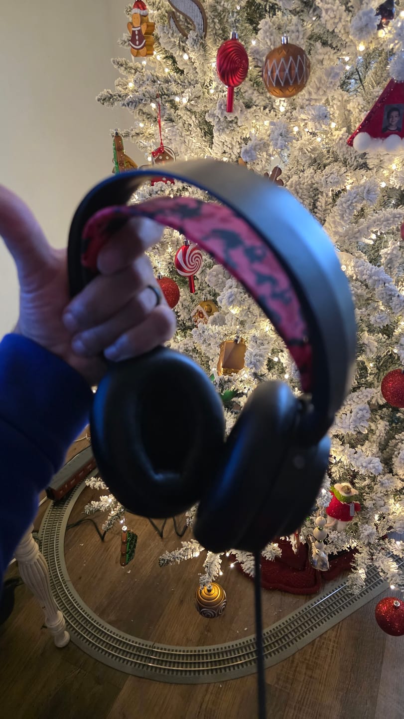 Customer photo review of WC Silicone HeadbandZ for Arctis Nova Headsets