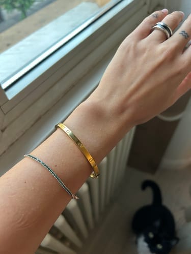 Customer photo review of LOVE BRACELET 3.65MM