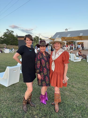 Customer photo review of Hats Western Silk Scarf