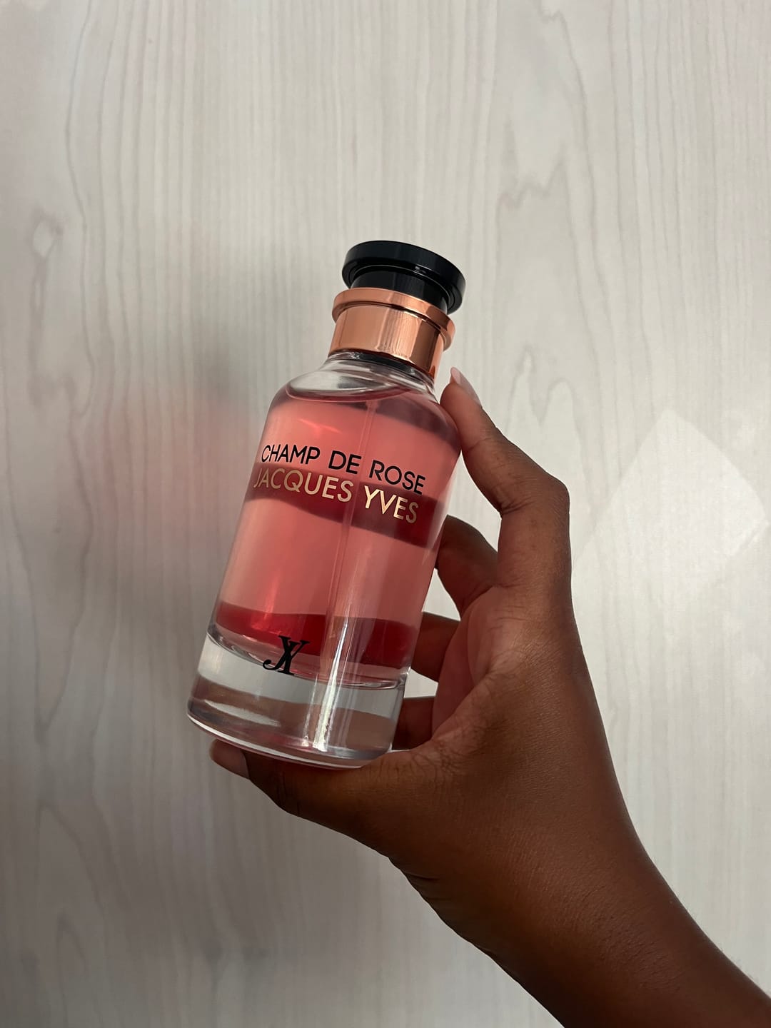 Customer photo review of Champ De Rose Jacques Yves EDP perfume 100ml
