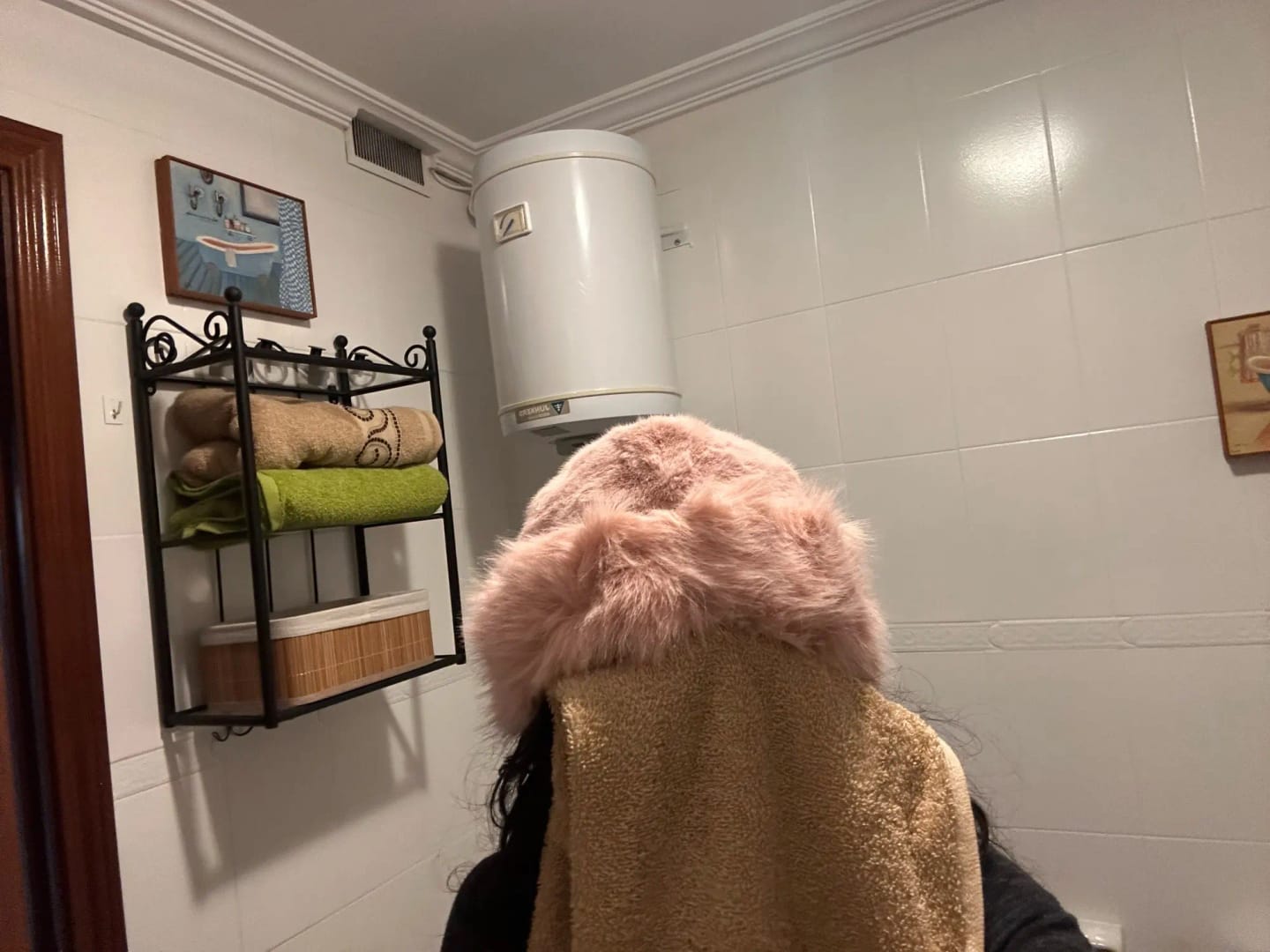 Customer photo review of Tracy Faux Fur Hat