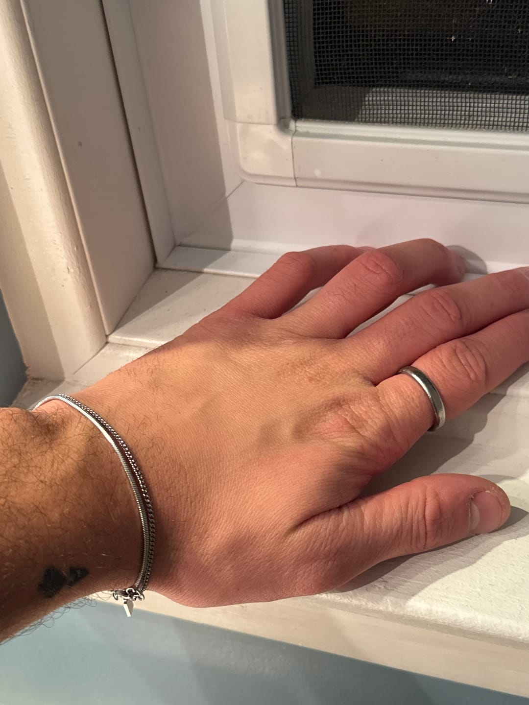 Customer photo review of Minimal Bracelet Stack