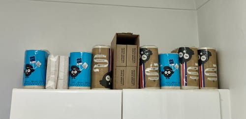 Avis photo d'un client sur KIT DÉCOUVERTE - Papier toilette, essuie-tout, mouchoirs