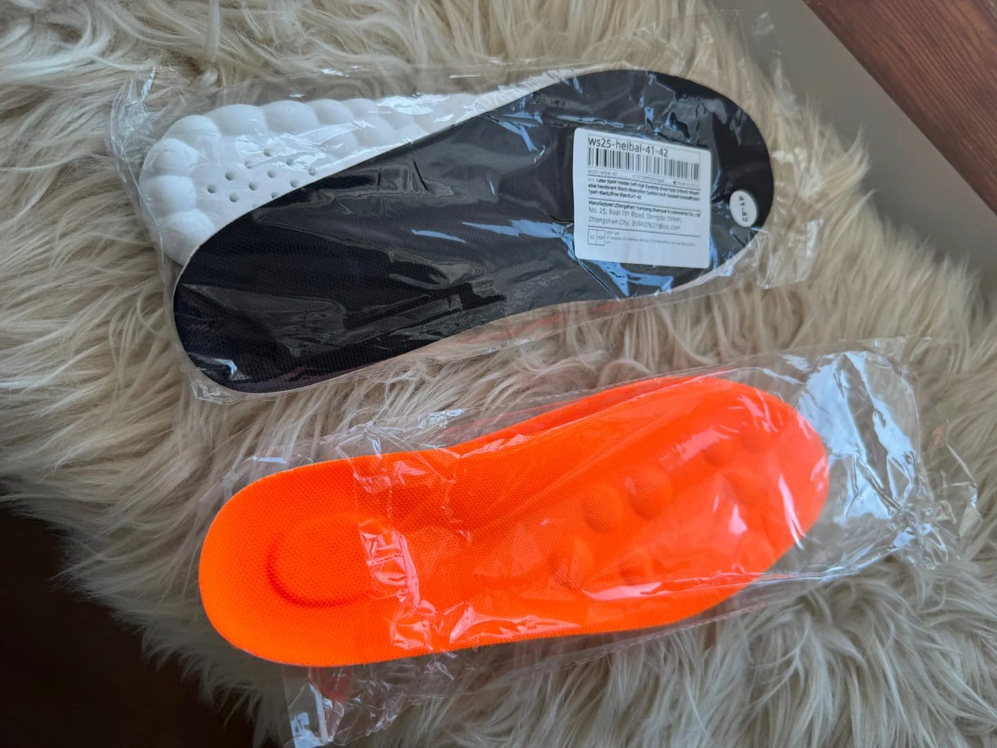 Customer photo review of CloudStep Comfort Insoles