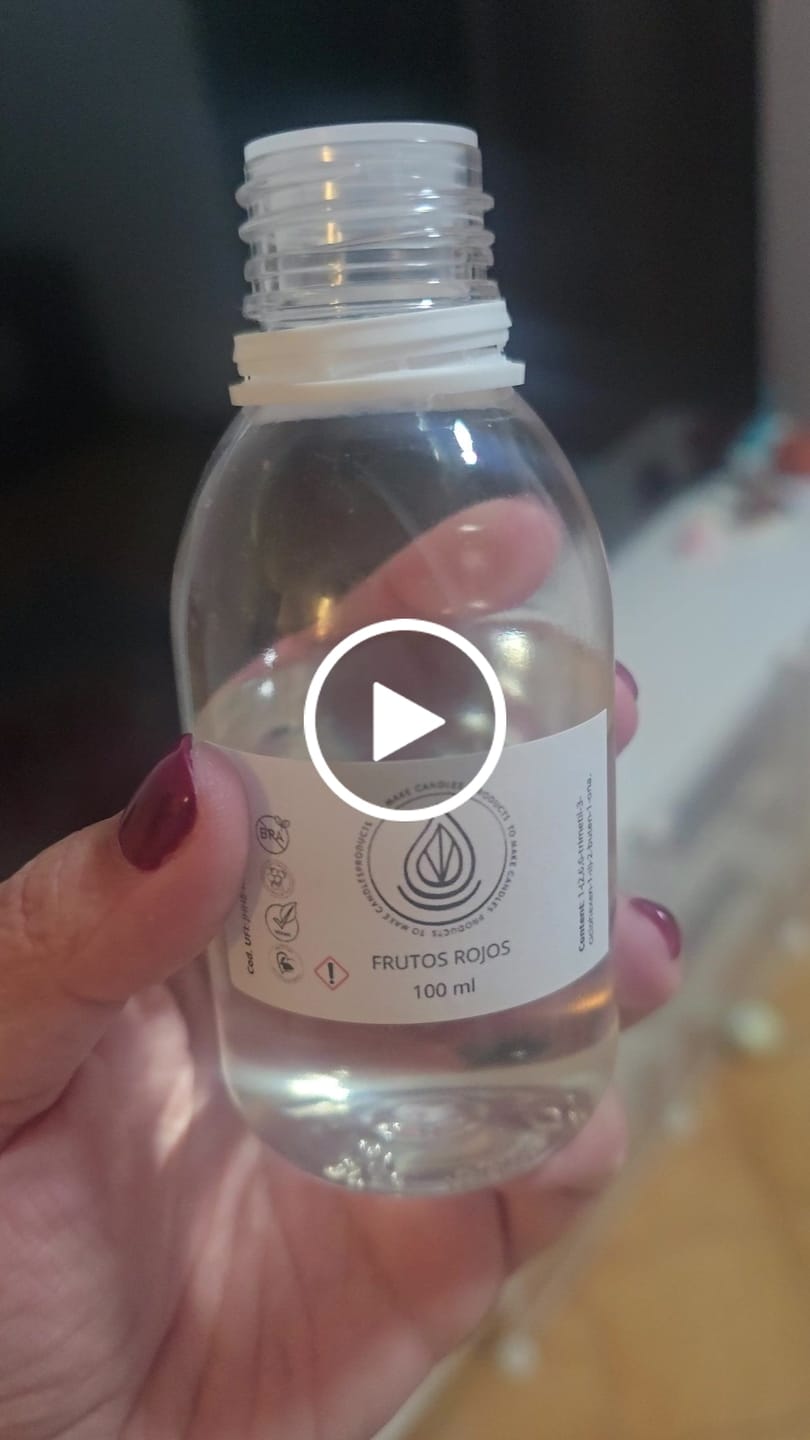 Customer video review of Fragancia FRUTOS ROJOS