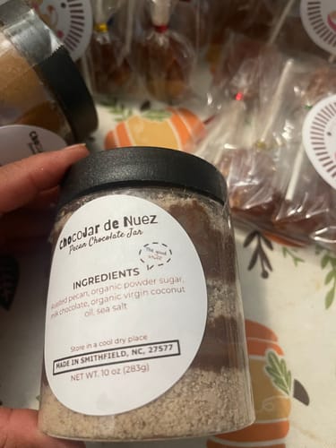 Customer photo review of ChocoJar de nuez