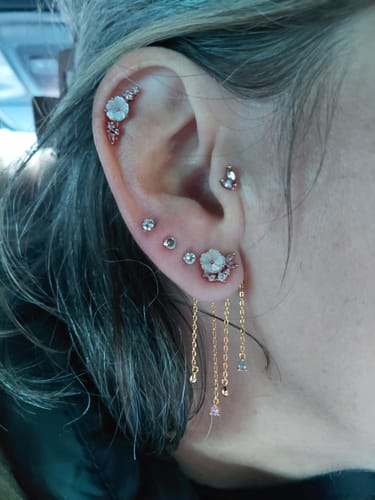 Customer photo review of Piercing Orianne