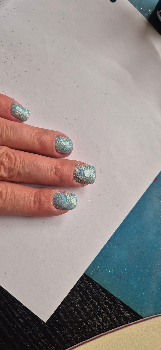 Customer photo review of Fairy Dust Dipping Powder
