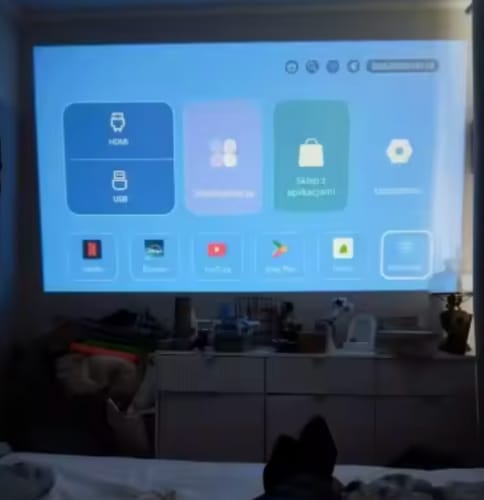Customer photo review of StoryTorch™ - Dispositivo de Proyección 4K