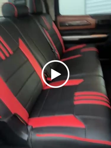 Customer video review of Premium Custom-Fit Seat Covers