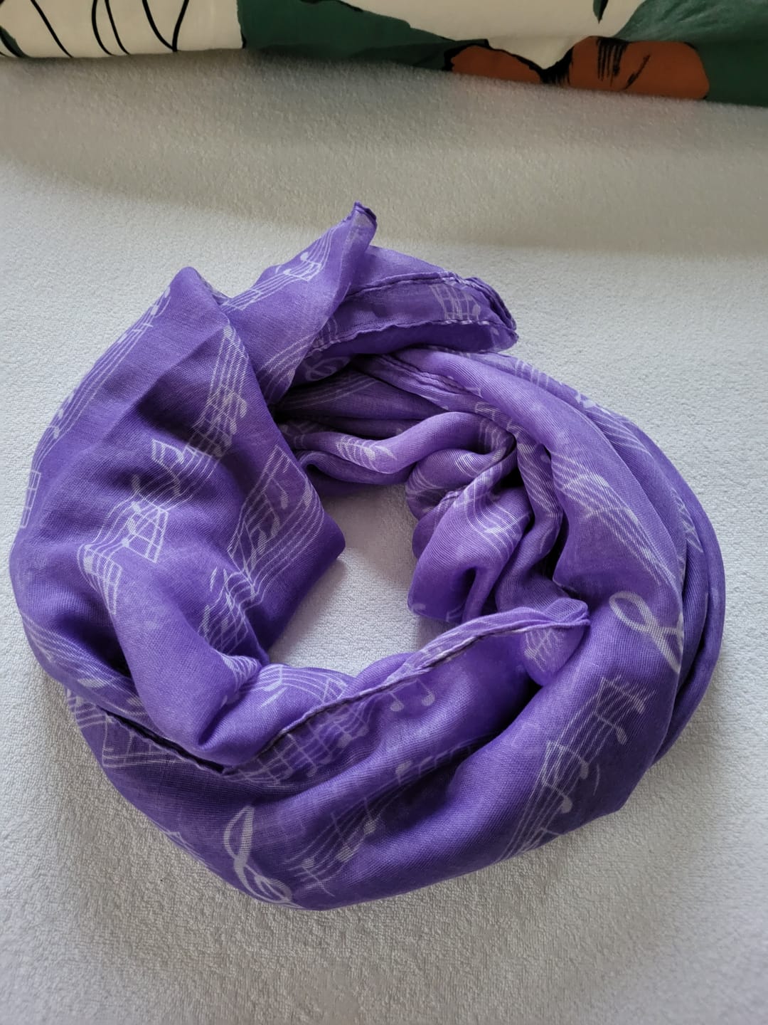 Customer photo review of Stilvolle Musiker Loop-Schals