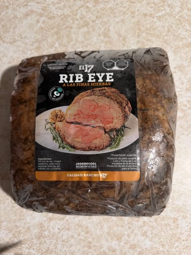 Customer photo review of PREVENTA Rib Eye a las Finas Hierbas 2.5kgs
