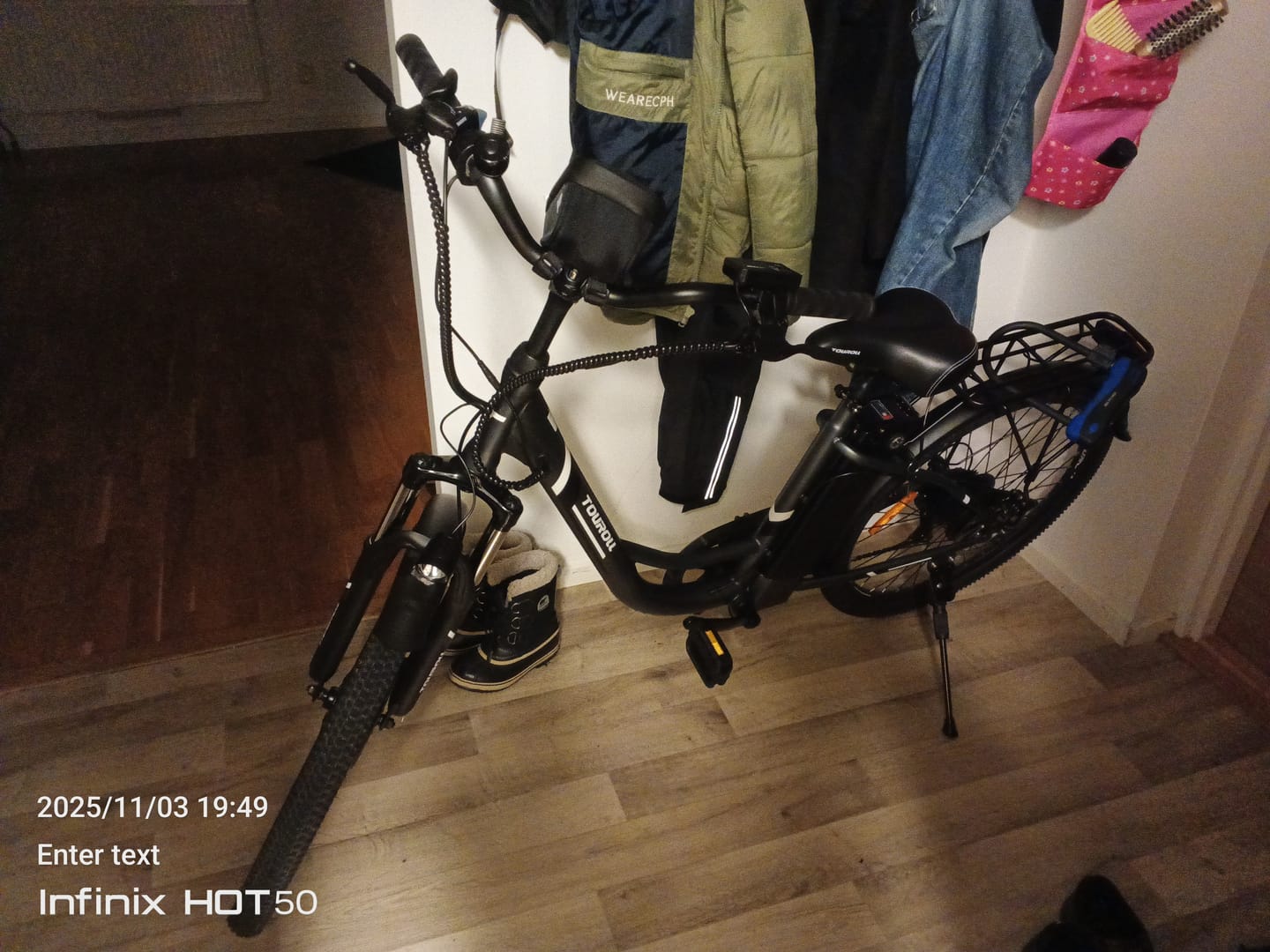 Customer photo review of Touroll B1 City Electric Bike