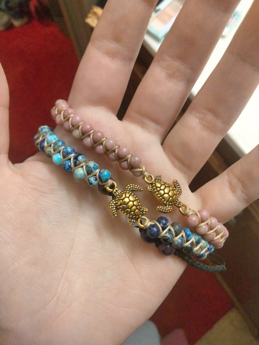 Customer photo review of Legendary Sea Turtle Bracelet
