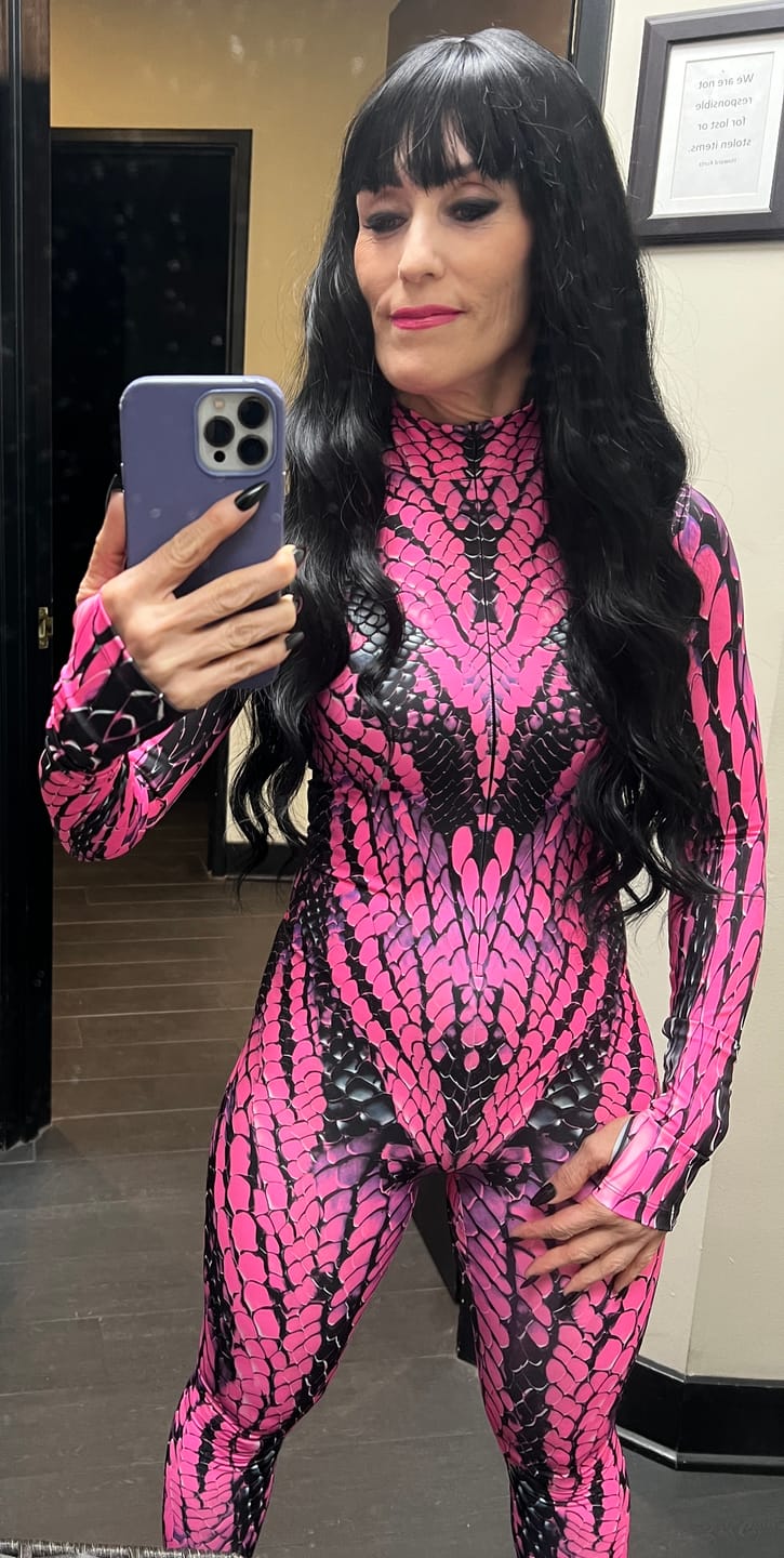 Customer photo review of Candy Viper Costume
